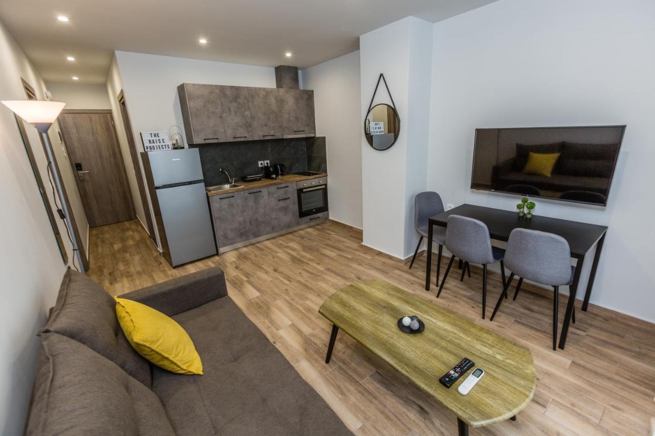 Raise Athens Metro Apartments Bagian luar foto