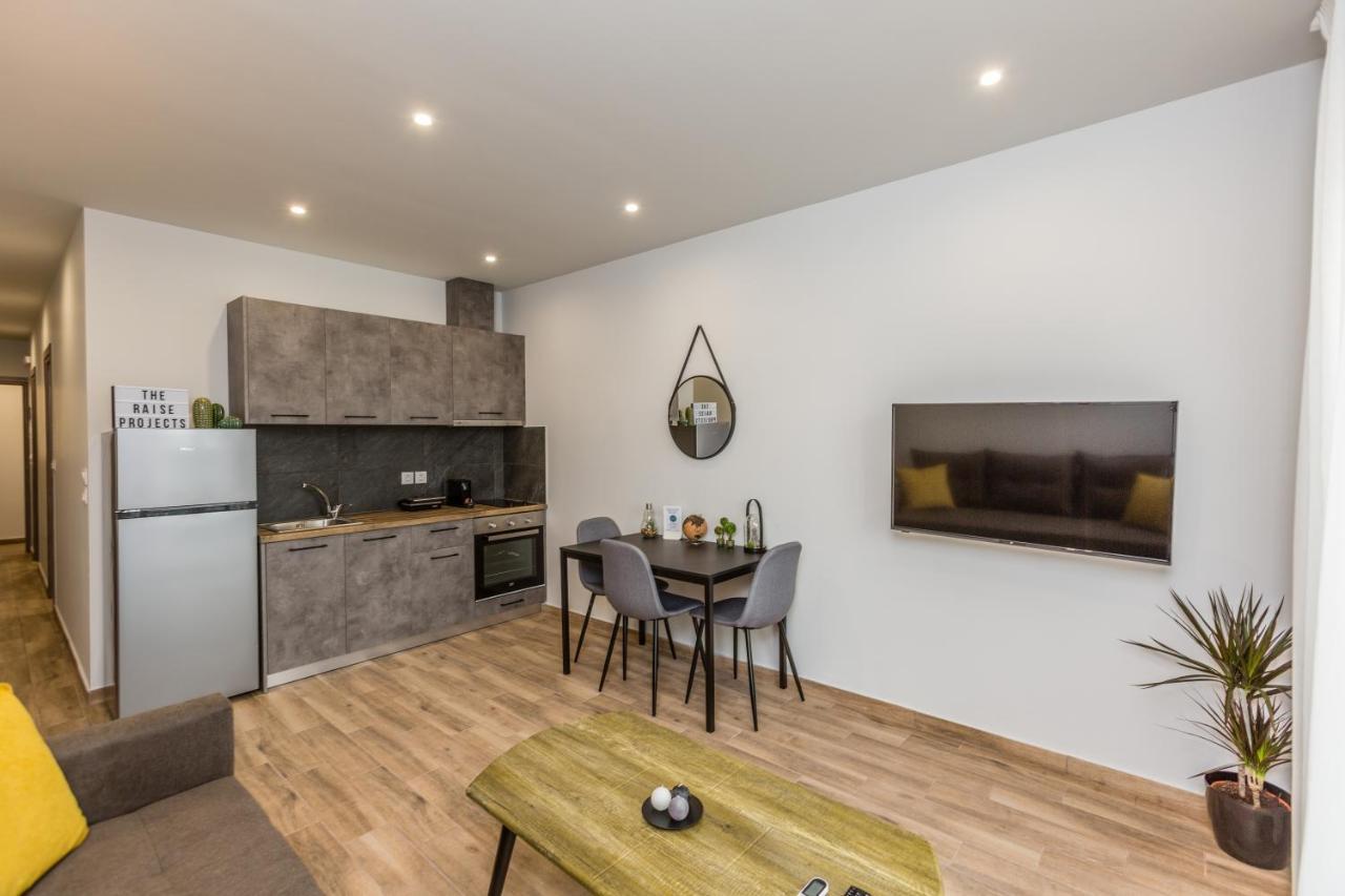 Raise Athens Metro Apartments Bagian luar foto