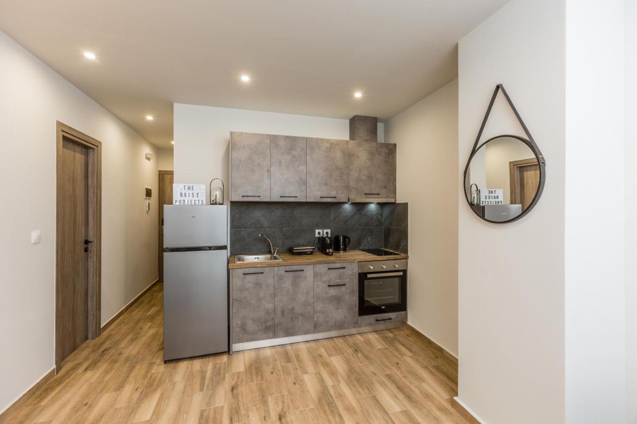 Raise Athens Metro Apartments Bagian luar foto